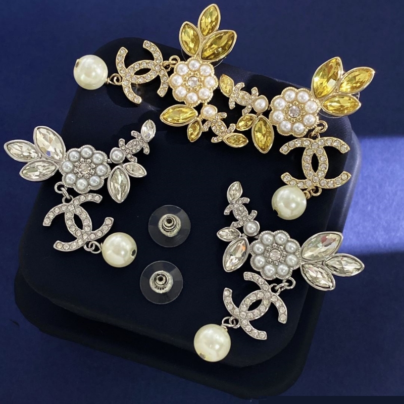 Ch*el earrings